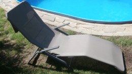 Relaxliege mit Kippfunktion für den Garten